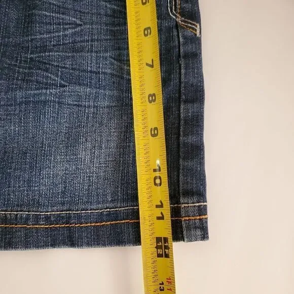 Adorable Justice jeans skirt - Picture 7 of 8